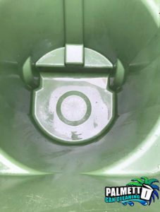 Pressure Washed Trash Can